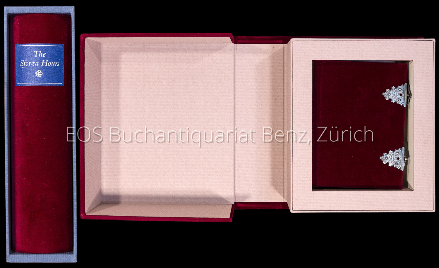 Das Stundenbuch der Sforza - The Sforza Hours - Il libro d'ore degli Sforza. - EOS BUCHANTIQUARIAT BENZ -Das Stundenbuch der Sforza - The Sforza Hours - Il libro d'ore degli Sforza.