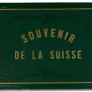 Dikenmann, Johann Rudolf: -Souvenir de la Suisse