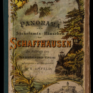 Imfeld, Xaver: -Alpenansicht bei Schaffhausen.