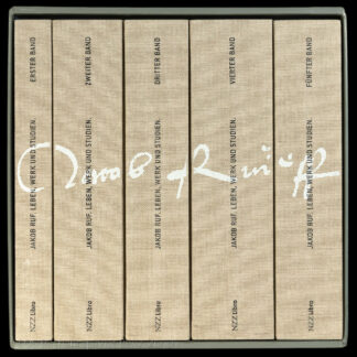 Keller, Hildegard Elisabeth (Herausgeberin); -Jakob Ruf, Leben,Werk und Studien.