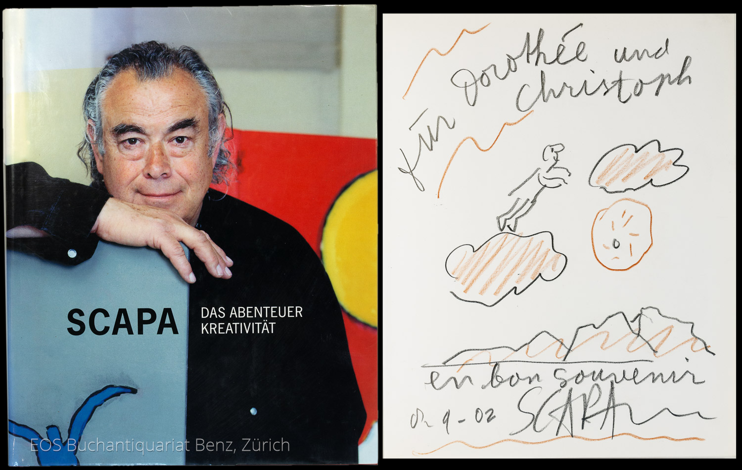 Scapa – Das Abenteuer Kreativität. - EOS BUCHANTIQUARIAT BENZ Billeter, Erika: -Scapa – Das Abenteuer Kreativität.