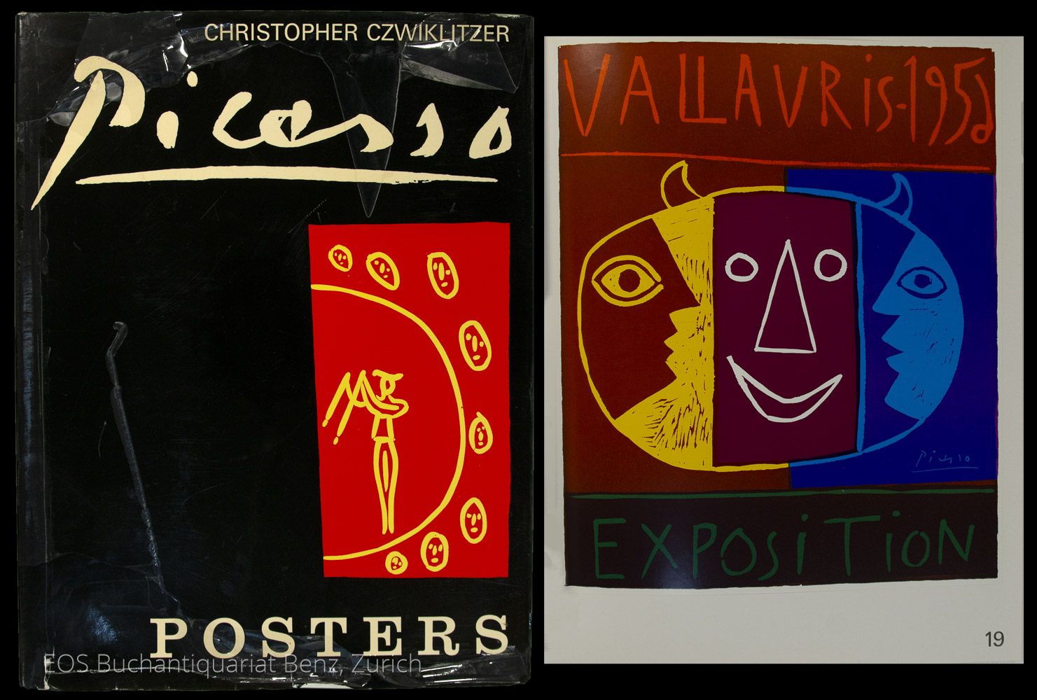 Picasso's posters. - EOS BUCHANTIQUARIAT BENZ Picasso, Pablo: -Picasso's posters.
