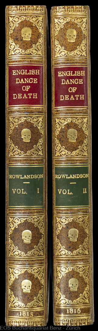 The English Dance of Death, - EOS BUCHANTIQUARIAT BENZ Rowlanson, Thomas: -The English Dance of Death,