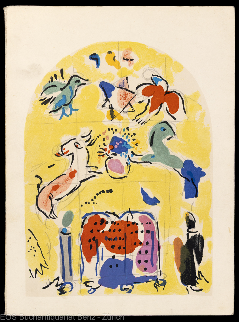 Vitraux pour Jérusalem. - EOS BUCHANTIQUARIAT BENZ Chagall, Marc: -Vitraux pour Jérusalem.