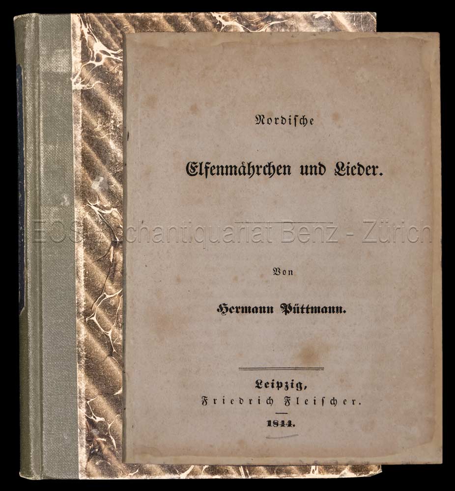 Nordische Elfenmährchen und Lieder. - EOS BUCHANTIQUARIAT BENZ Püttmann, Hermann: -Nordische Elfenmährchen und Lieder.