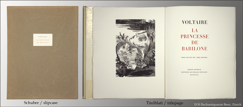 La princesse de Babilone. - EOS BUCHANTIQUARIAT BENZ Voltaire, (eig. François-Marie Arouet): -La princesse de Babilone.