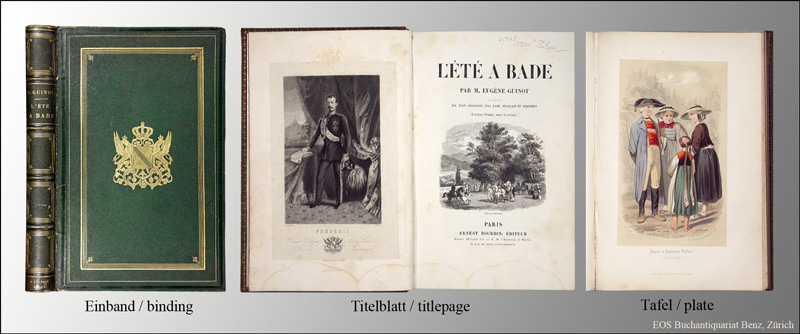 L'été à Bade. - EOS BUCHANTIQUARIAT BENZ Guinot, Eugène: -L'été à Bade.