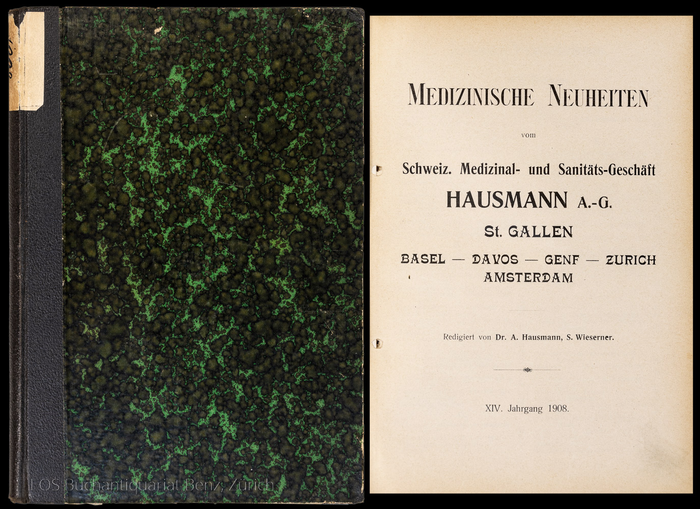 Medizinische Neuheiten. - EOS BUCHANTIQUARIAT BENZ -Medizinische Neuheiten.
