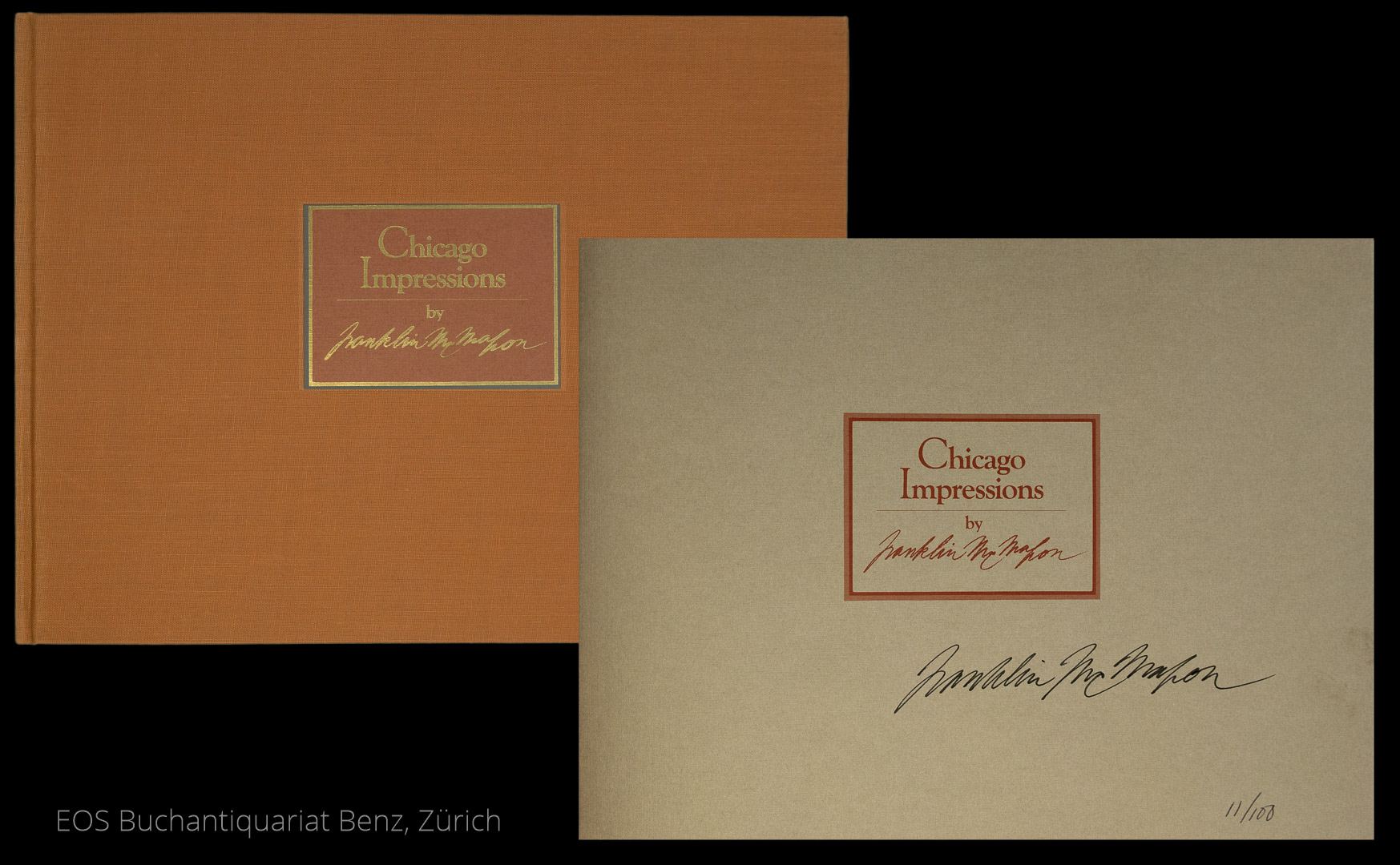 Chicago Impressions. - EOS BUCHANTIQUARIAT BENZ McMahon, Franklin: -Chicago Impressions.