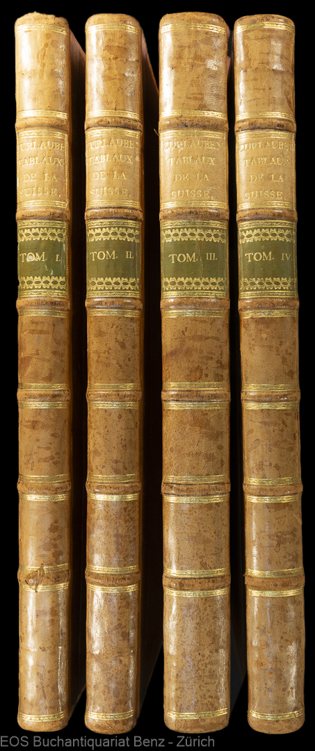 Tableaux topographiques, pittoresques, physiques, historiques, moraux, politiques, littéraires, de la Suisse. – - EOS BUCHANTIQUARIAT BENZ Zurlauben, Beat Fidel: -Tableaux topographiques, pittoresques, physiques, historiques, moraux, politiques, littéraires, de la Suisse. –