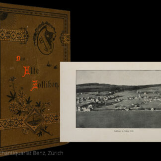 Nüesch, Alex(ander) u. Heinr(ich) Kruppacher: -Das alte Zollikon.