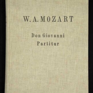 Mozart, Wolfgang Amadeus: -Don Giovanni.