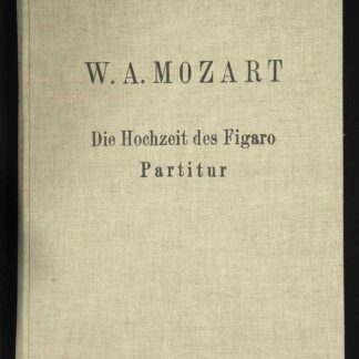 Mozart, Wolfgang Amadeus: -Die Hochzeit des Figaro / Le nozze di Figaro