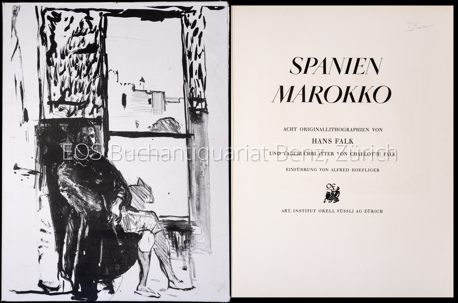 Spanien Marokko. - EOS BUCHANTIQUARIAT BENZ Falk, Hans und Falk, Charlotte: -Spanien Marokko.