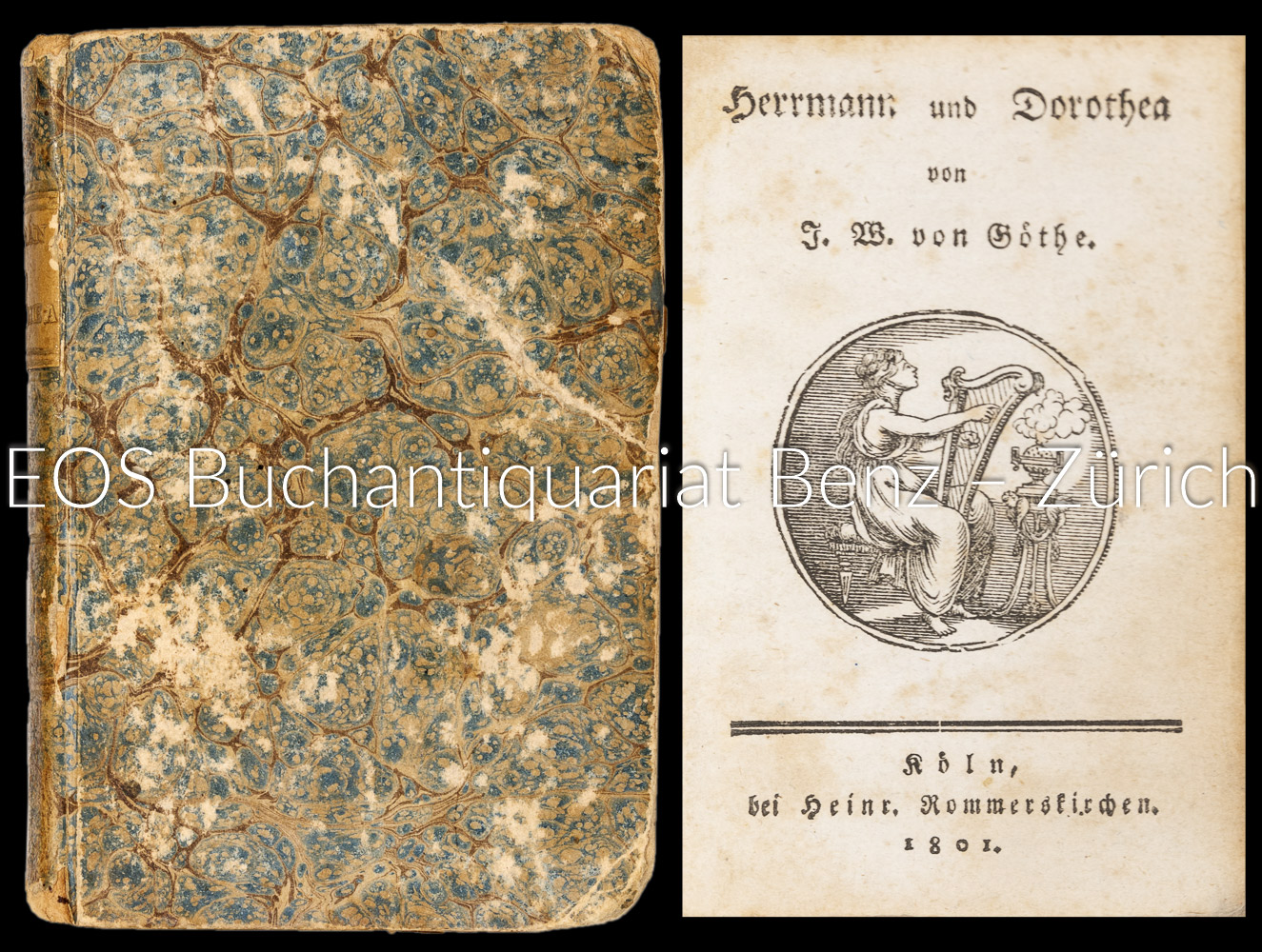 Herrmann und Dorothea. - EOS BUCHANTIQUARIAT BENZ Goethe, Johann Wolfgang von: -Herrmann und Dorothea.