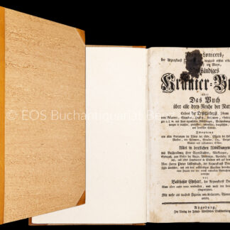 Lonicero, Adam: -Vollständiges Kräuter-Buch oder