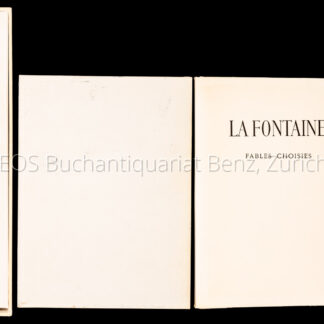 La Fontaine, Jean de. -Fables choisies.