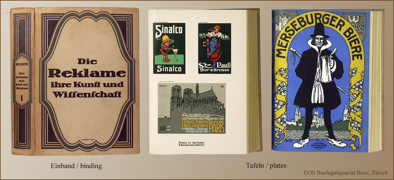 Die Reklame. - - EOS BUCHANTIQUARIAT BENZ Ruben, Paul (Hrsg.): -Die Reklame. -