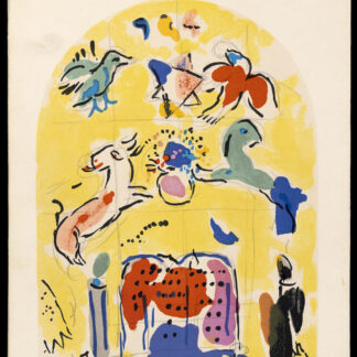 Chagall, Marc: -Vitraux pour Jérusalem.