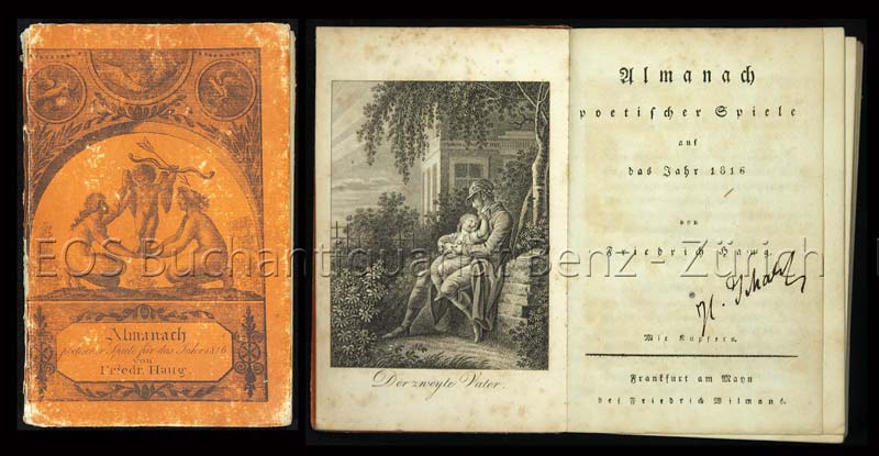 Almanach poetischer Spiele auf das Jahr 1816. - EOS BUCHANTIQUARIAT BENZ Haug, Friedrich: -Almanach poetischer Spiele auf das Jahr 1816.