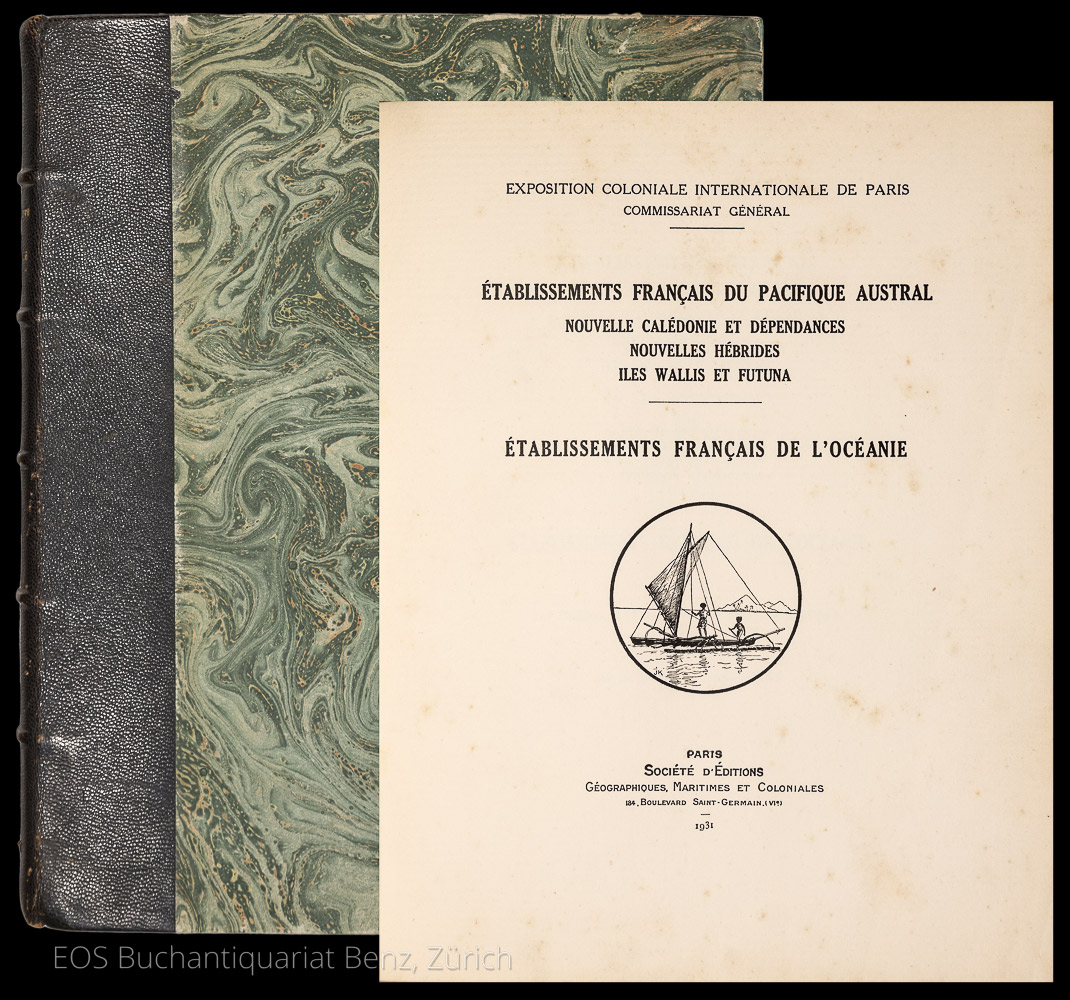 Etablissements français du pacifique austral. - EOS BUCHANTIQUARIAT BENZ Archimbaud, Léon: -Etablissements français du pacifique austral.