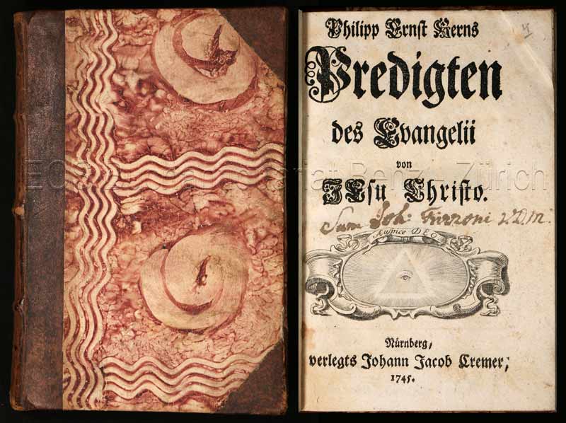 Predigten des Evangelii - EOS BUCHANTIQUARIAT BENZ Kern, Philipp Ernst: -Predigten des Evangelii