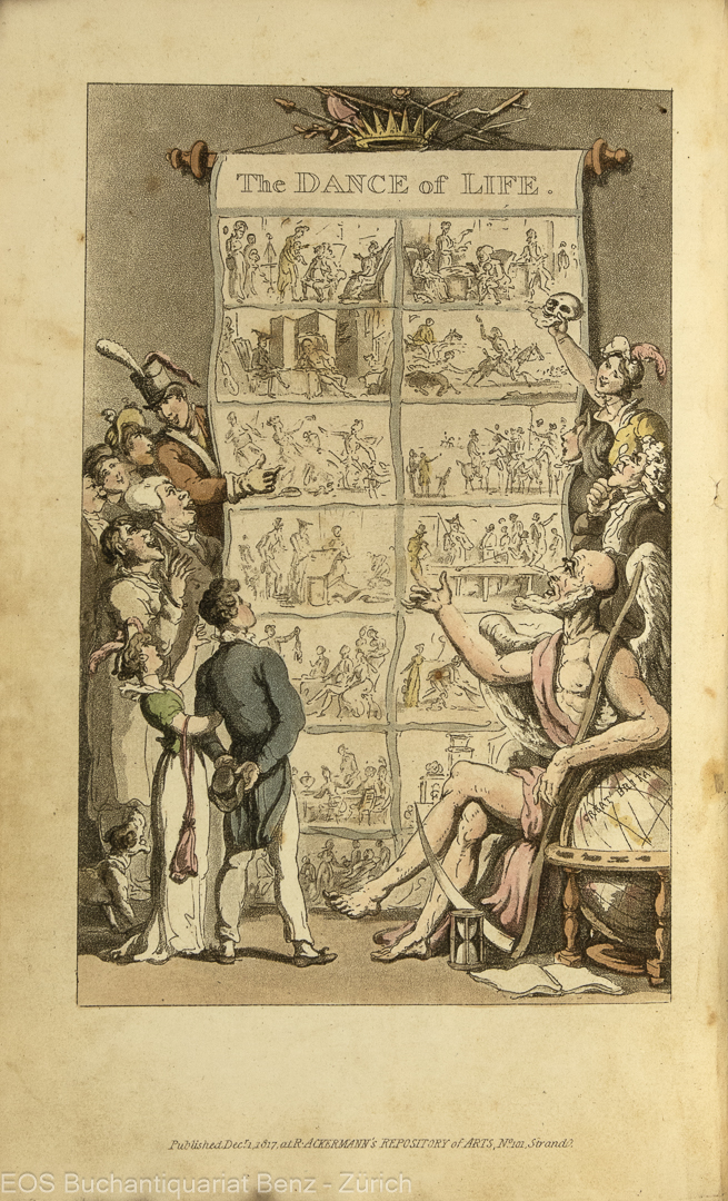 The Dance of Life, a Poem. - EOS BUCHANTIQUARIAT BENZ Rowlanson, Thomas: -The Dance of Life, a Poem.