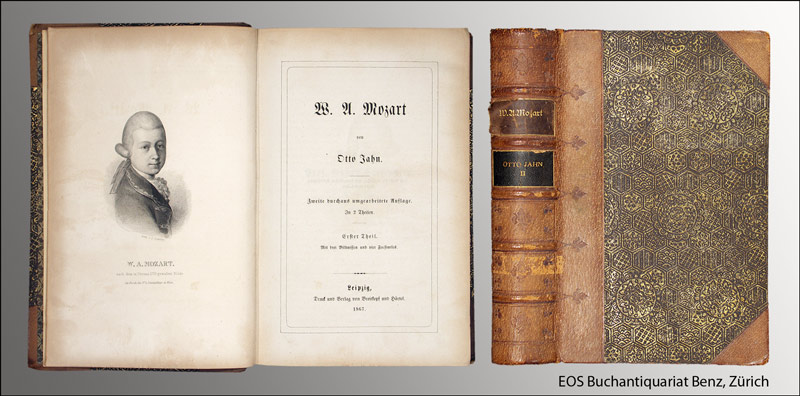 W. A. Mozart. - EOS BUCHANTIQUARIAT BENZ Jahn, Otto: -W. A. Mozart.