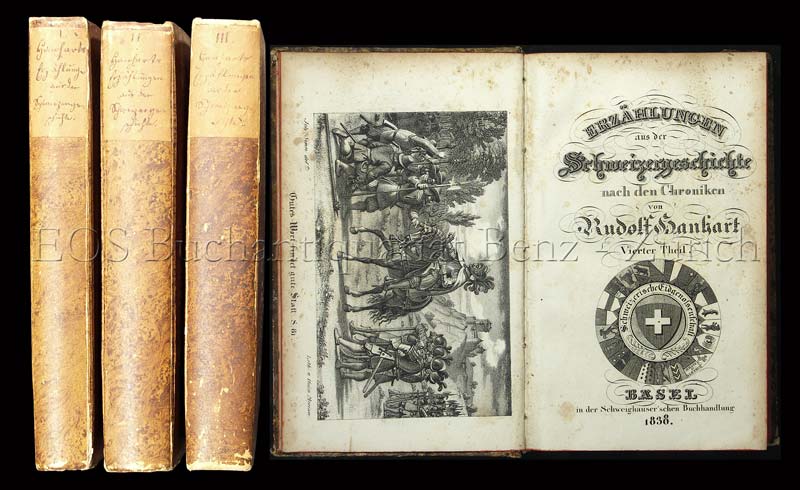 Erzählungen aus der Schweizergeschichte - EOS BUCHANTIQUARIAT BENZ Hanhart, Rudolf: -Erzählungen aus der Schweizergeschichte