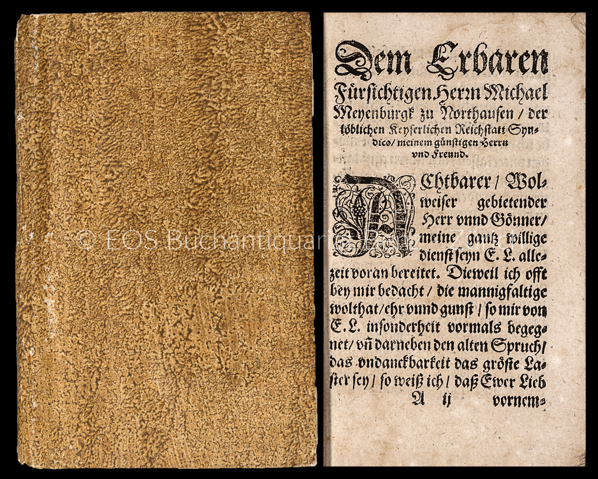 Experimenta. Von zwentzig Pestilentz Wurtzeln, unnd Kreutern, - EOS BUCHANTIQUARIAT BENZ Schnellenberg, Tarquinius: -Experimenta. Von zwentzig Pestilentz Wurtzeln, unnd Kreutern,