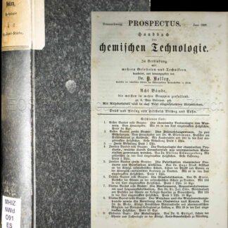 Otto, Friedrich Julius: -Die Essigfabrikation, die Zucker- und Stärke-Fabrikation,
