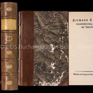 Ssymank, Paul: -Hermann Coradi – Lebensbeschreibung, Gedichte und Aphorismen.