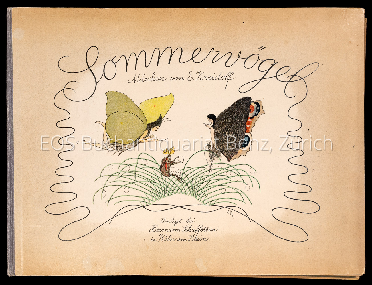 Sommervögel. - EOS BUCHANTIQUARIAT BENZ Kreidolf, Ernst: -Sommervögel.