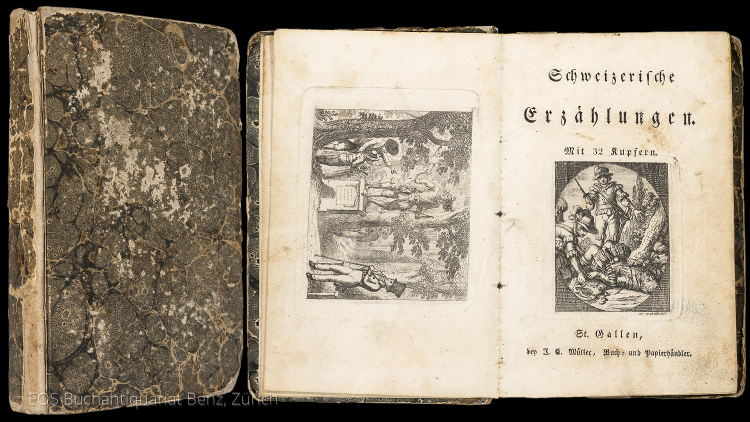 Schweizerische Erzählungen. - EOS BUCHANTIQUARIAT BENZ Meister, Leonhard: -Schweizerische Erzählungen.