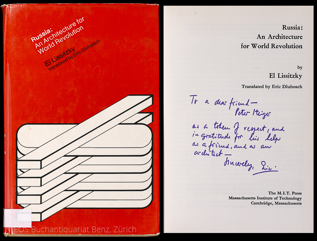 Russia. - EOS BUCHANTIQUARIAT BENZ Lissitzky, El (1890-1941); -Russia.