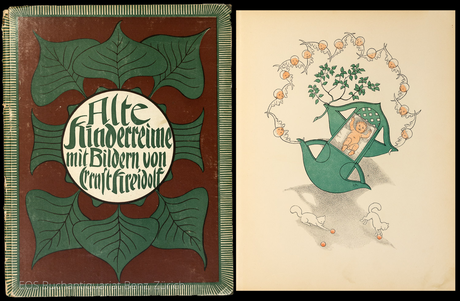 Alte Kinderreime. - EOS BUCHANTIQUARIAT BENZ Kreidolf, Ernst: -Alte Kinderreime.