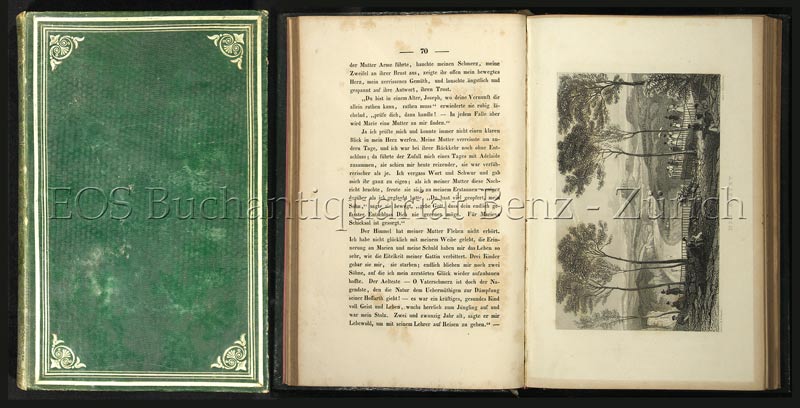 Romantische Wanderung durch die Sächsische Schweiz. - EOS BUCHANTIQUARIAT BENZ Tromlitz, A. (i.e. Karl August Friedrich von Witzleben): -Romantische Wanderung durch die Sächsische Schweiz.