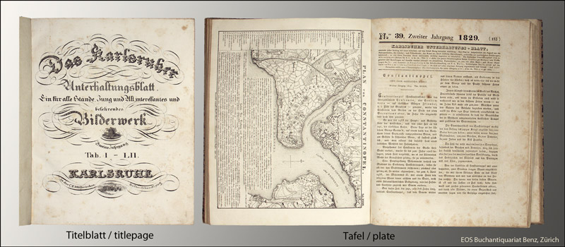 Das Karlsruher Unterhaltungsblatt. - EOS BUCHANTIQUARIAT BENZ -Das Karlsruher Unterhaltungsblatt.