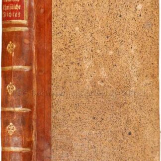 Lavater, Johann Kaspar: -Der Christliche Dichter. Ein Wochenblatt von Johann Caspar Lavater.