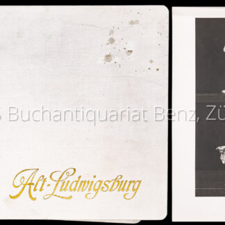 Pfeiffer, Bertold: -Album der Erzeugnisse der ehemaligen wüttembergischen Manufaktur Alt-Ludwigsburg.