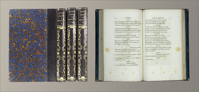 Oeuvres complètes de Millevoye. - EOS BUCHANTIQUARIAT BENZ Millevoye: -Oeuvres complètes de Millevoye.