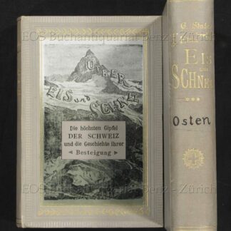 Studer, Gottlieb (Samuel): -Über Eis und Schnee.
