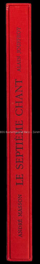 Le septième chant. - EOS BUCHANTIQUARIAT BENZ Jouffroy, Alain: -Le septième chant.