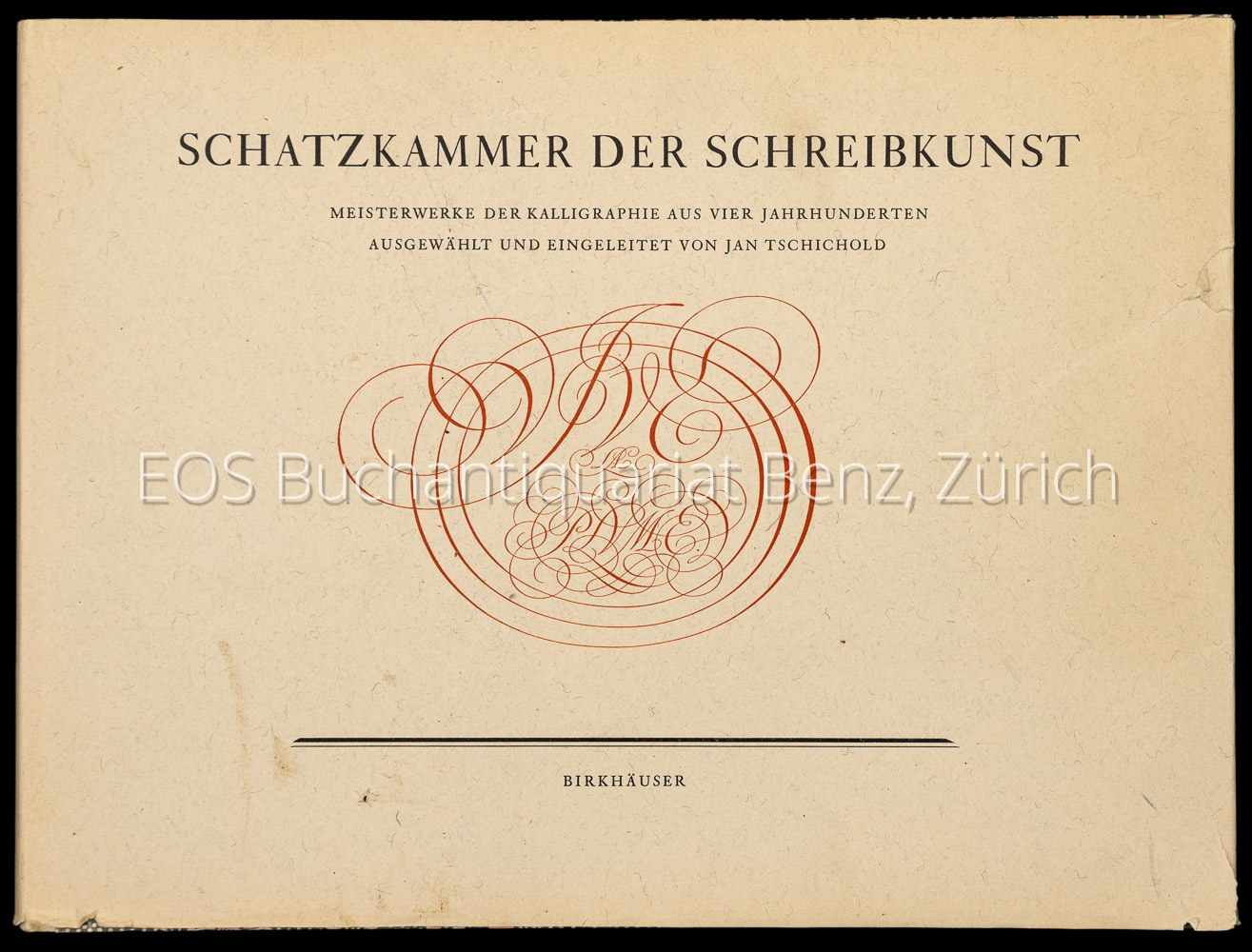 Schatzkammer der Schreibkunst. - EOS BUCHANTIQUARIAT BENZ -Schatzkammer der Schreibkunst.
