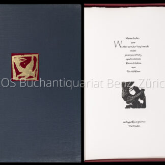 Walther: -Minnelieder.