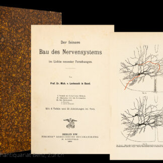 Lenhossék, Mihály: -Der feinere Bau des Nervensystems im Lichte neuester Forschungen.