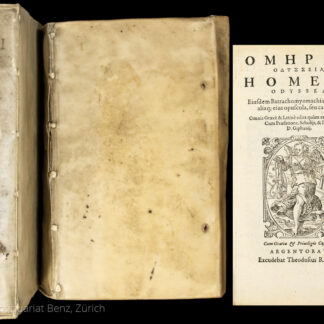Homerus: -Odyssea. (und) Ilias.