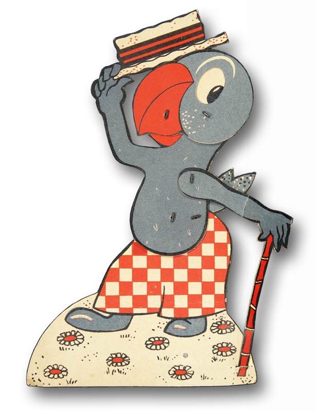 Globifigur mit beweglichen Teilen. - EOS BUCHANTIQUARIAT BENZ Lips, Robert: -Globifigur mit beweglichen Teilen.