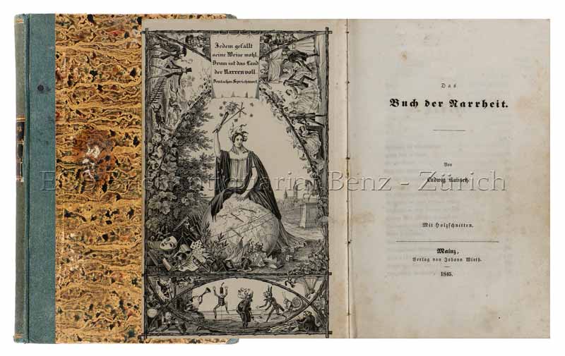 Das Buch der Narrheit. - EOS BUCHANTIQUARIAT BENZ Kalisch, Ludwig: -Das Buch der Narrheit.