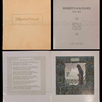 Fulda, Ludwig; -Märchen-Kalender für 1920.